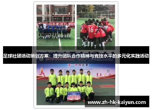 足球社团活动策划方案:提升团队合作精神与竞技水平的多元化实践活动 足球社团活动策划方案:提升团队合作精神与竞技水平的多元化实践活动